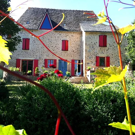 Maison De Ferme, Prairies Sur La Colline, Etang * Lanuejouls-et-Privezac