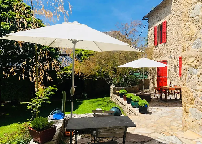 Maison De Ferme, Prairies Sur La Colline, Etang * Lanuejouls-et-Privezac